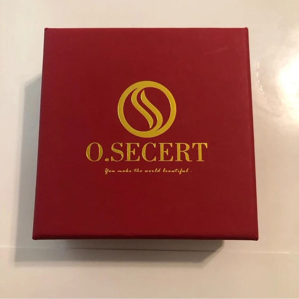 NIB O.Secret Paperclip Chain Pendant Necklace - Picture 15 of 15